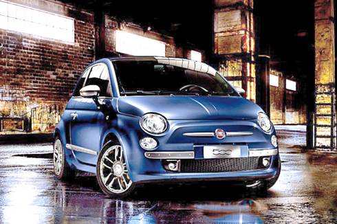 Fiat unveils 500 in cool shades